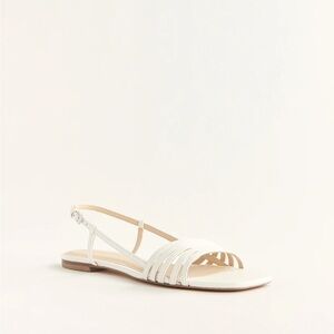 Millie Lattice Flat- Reformation